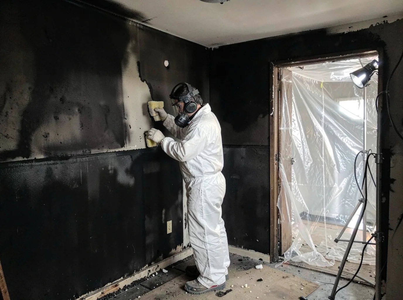 Fire Damage Restoration company in Fairview, MI